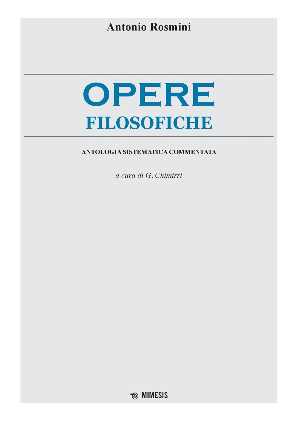 Opere filosofiche - Librerie.coop
