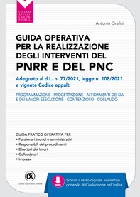 Guida operativa per la realizzazione degli interventi del PNRR e del PNC - Librerie.coop