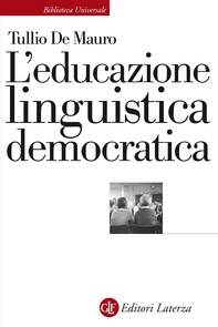 L'educazione linguistica democratica - Librerie.coop