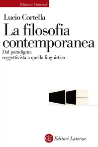 La filosofia contemporanea - Librerie.coop