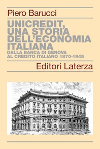 UniCredit, una storia dell'economia italiana - Librerie.coop