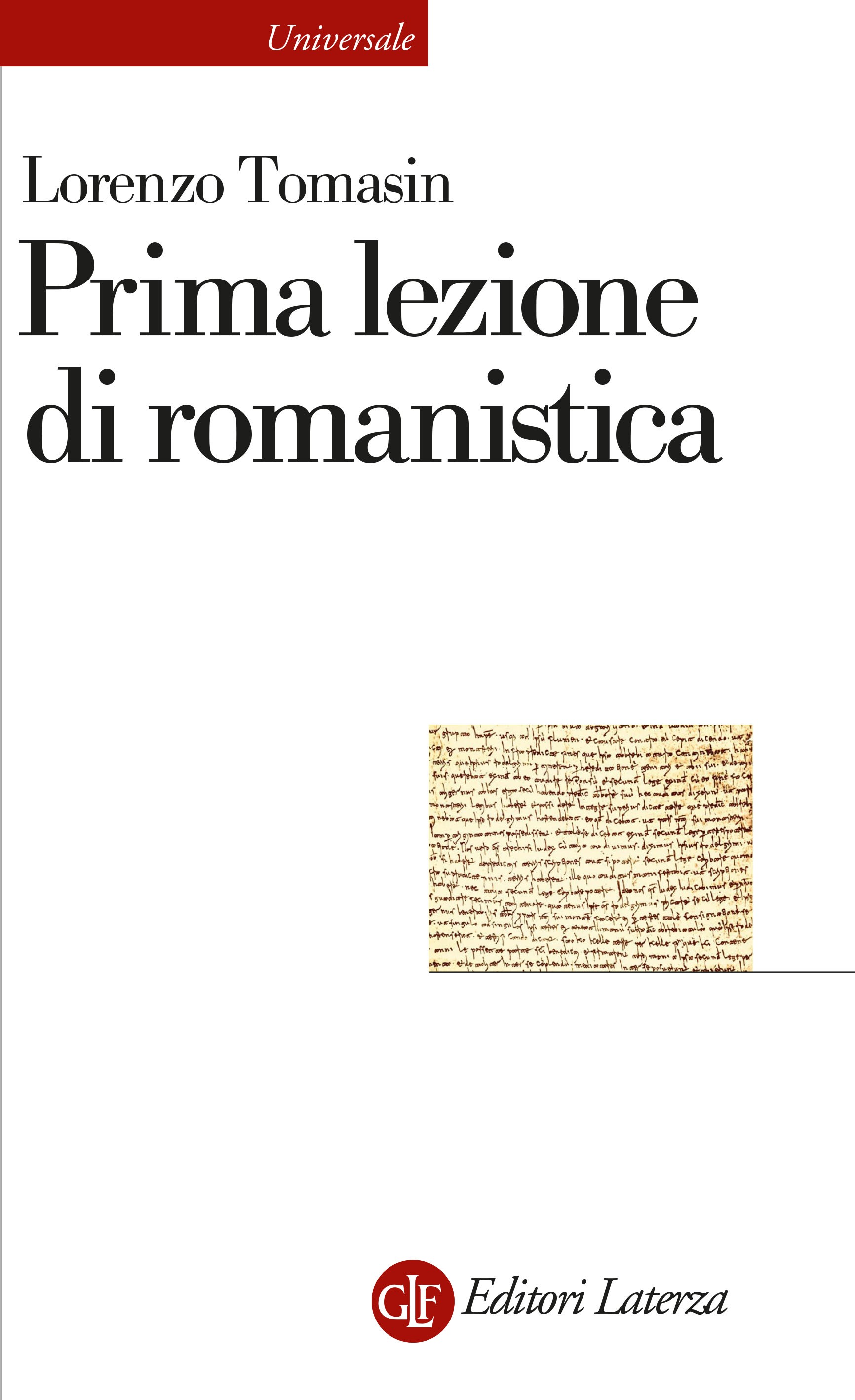 Prima lezione di romanistica - Librerie.coop