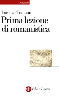 Prima lezione di romanistica - Librerie.coop