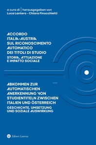 Accordo Italia-Austria sul riconoscimento automatico dei titoli di studio - Librerie.coop