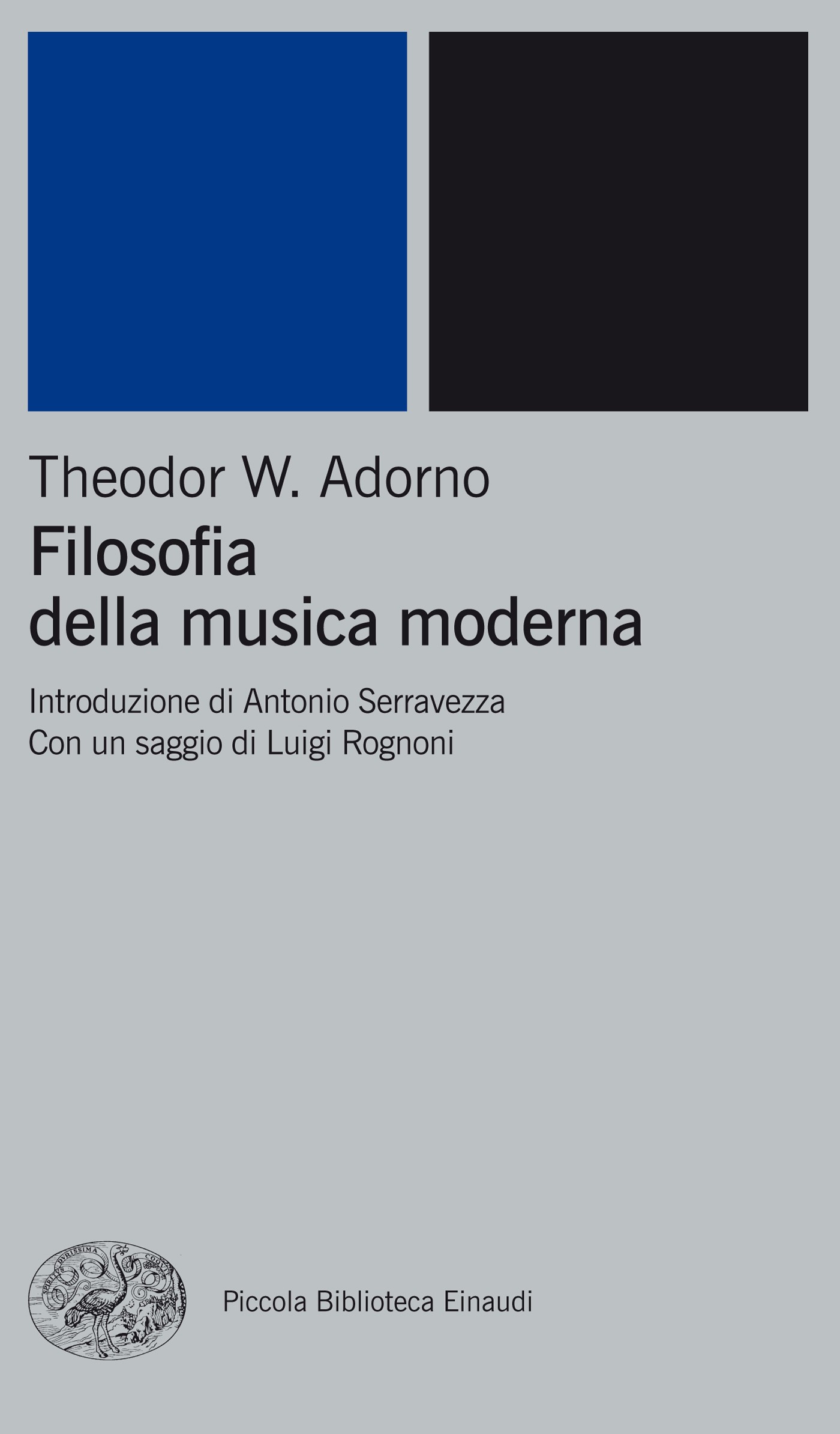 Filosofia della musica moderna - Librerie.coop
