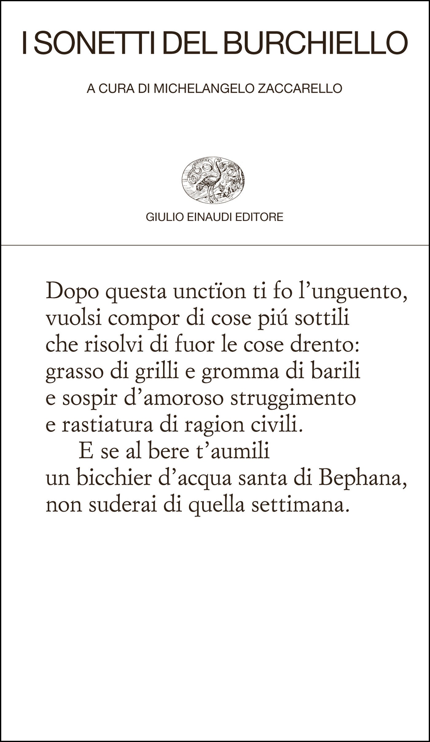 I sonetti del Burchiello - Librerie.coop