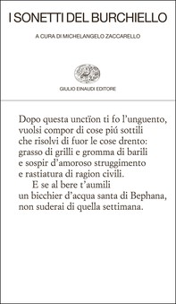 I sonetti del Burchiello - Librerie.coop