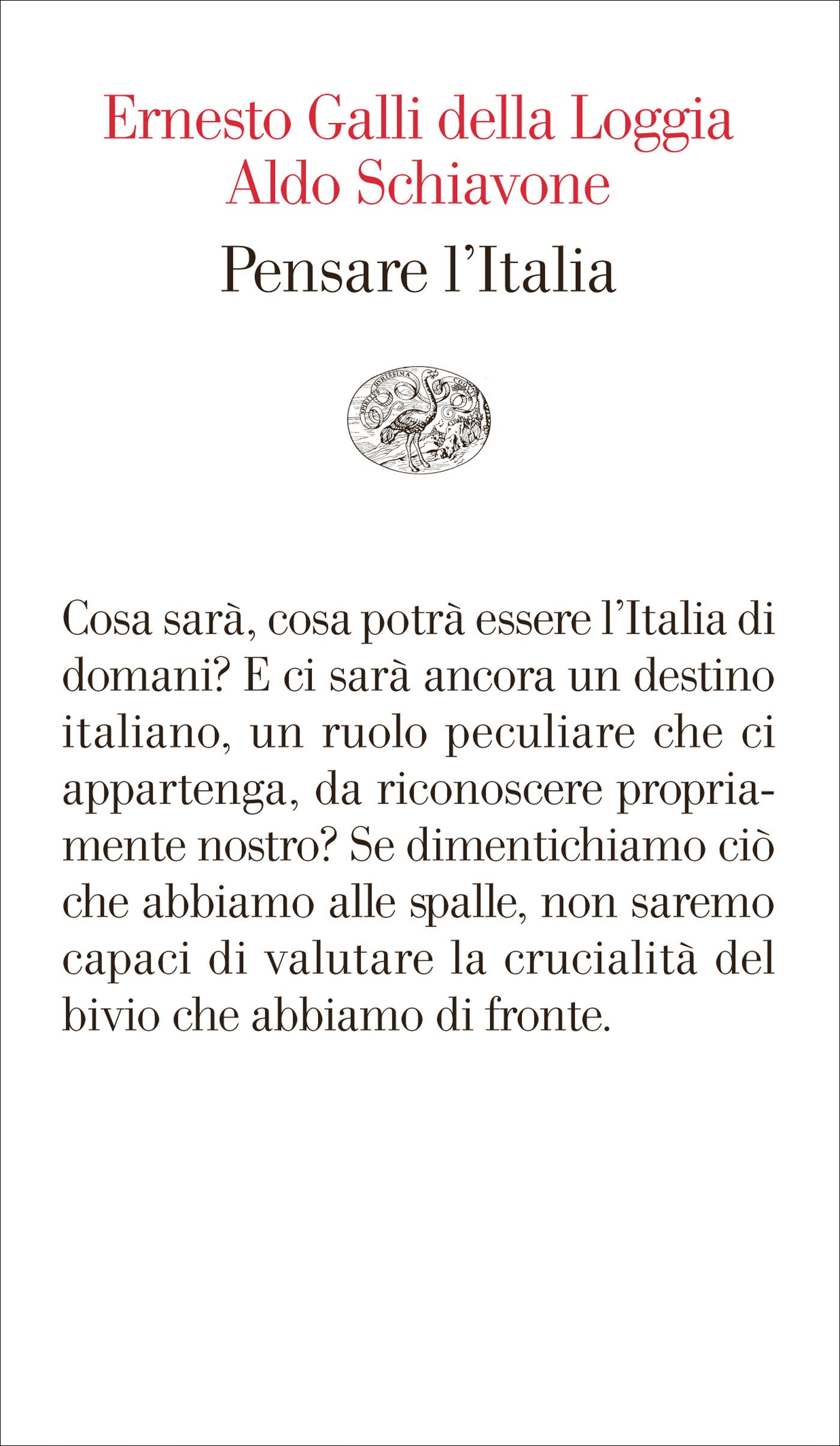 Pensare l'Italia - Librerie.coop