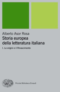Storia europea della letteratura italiana I - Librerie.coop