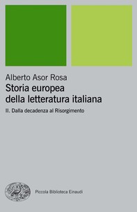 Storia europea della letteratura italiana II - Librerie.coop