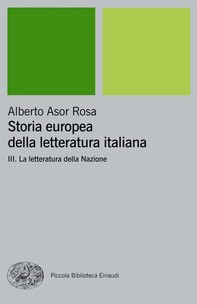 Storia europea della letteratura italiana III - Librerie.coop
