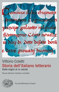 Storia dell'italiano letterario - Librerie.coop