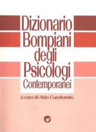 Dizionario Bompiani degli psicologi italiani - Librerie.coop