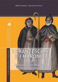 I Francescani e i Maroniti - Librerie.coop