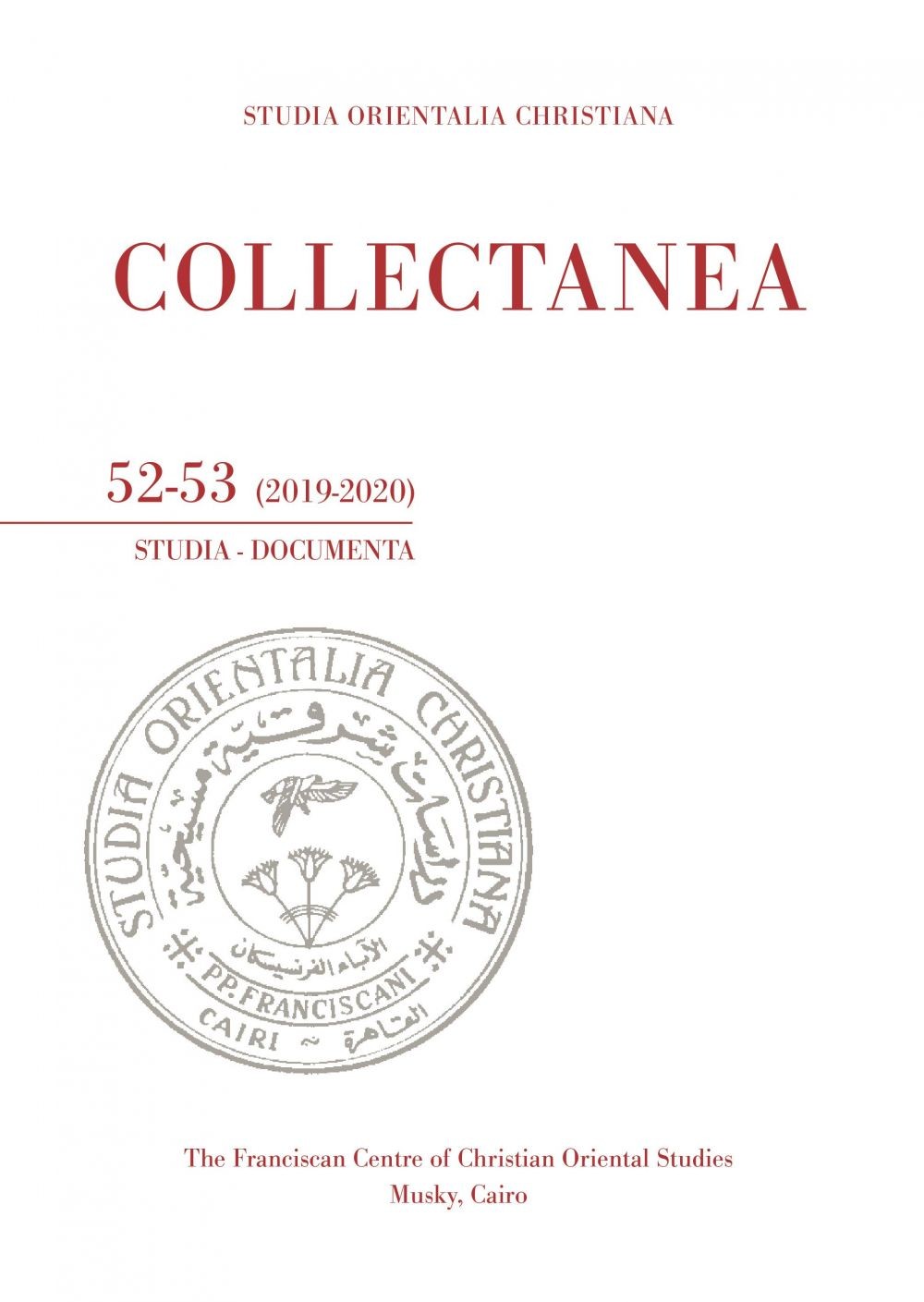Collectanea 52-53 (2019-2020) - Librerie.coop