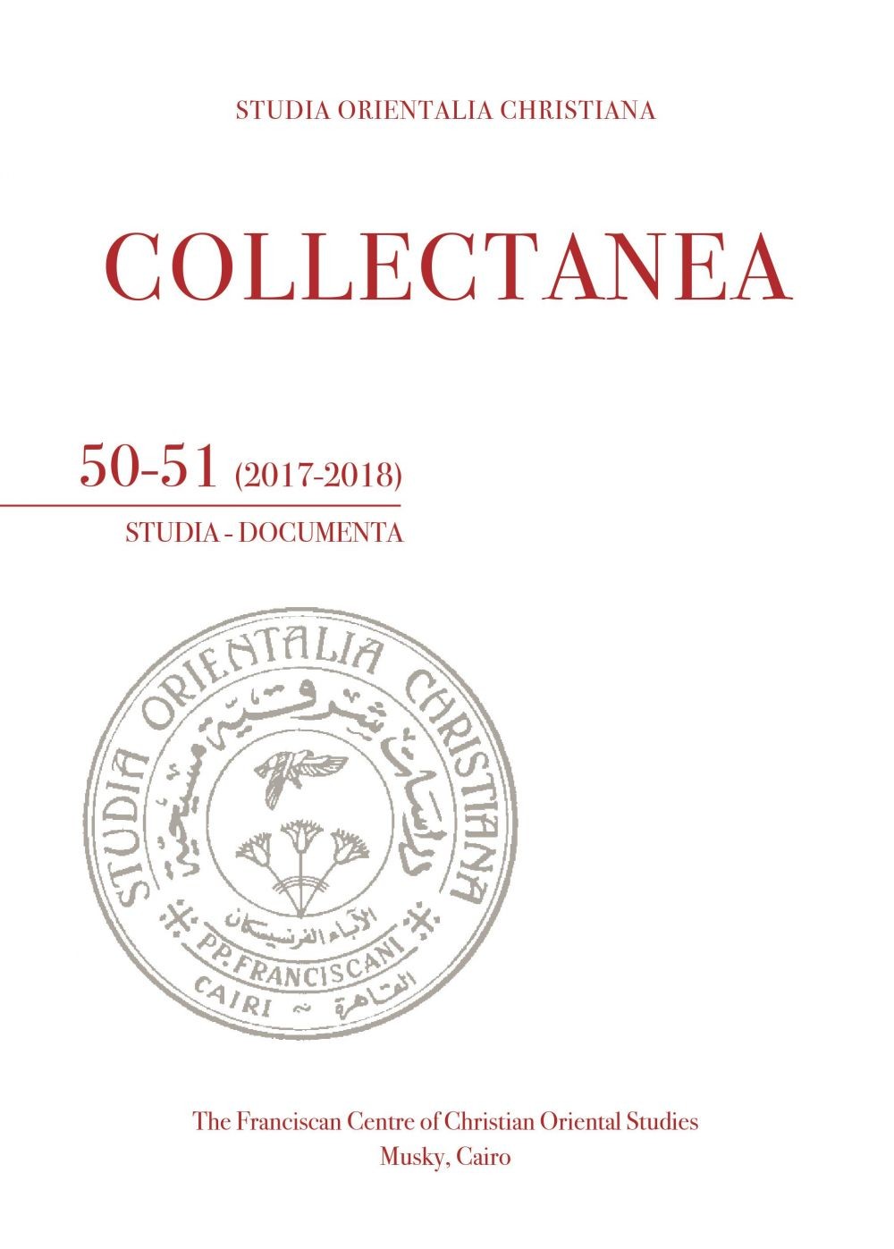 Collectanea 50-51 (2017-2018) - Librerie.coop