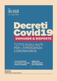 Decreti Covid19 - Domande e risposte - Librerie.coop