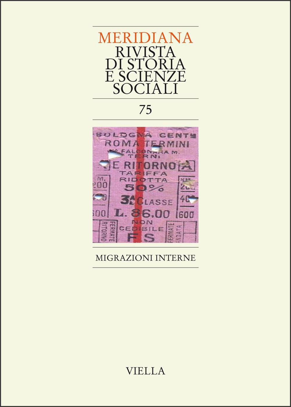 Meridiana 75: Migrazioni interne - Librerie.coop