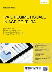 Iva e regime fiscale in agricoltura - Librerie.coop