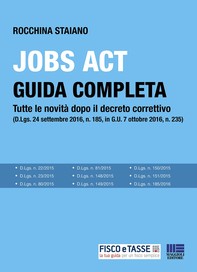 Jobs Act: Guida completa - Librerie.coop