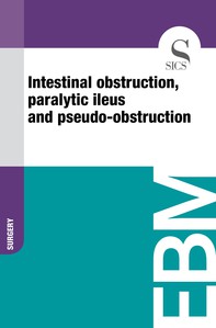 Intestinal Obstruction, Paralytic Ileus and Pseudo-obstruction - Librerie.coop