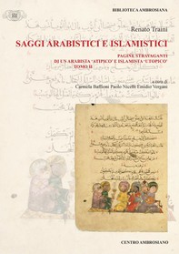 Saggi arabistici e islamistici - Tomo II - Librerie.coop