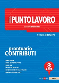 Il Punto Lavoro 3/2021 - Prontuario contributi - Librerie.coop