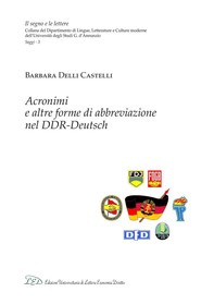 Acronimi e altre forme di abbreviazione nel DDR-Deutsch - Librerie.coop