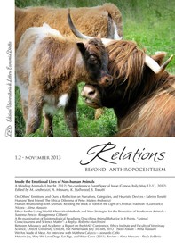 Relations. Beyond Anthropocentrism. Vol. 1, No. 2 (2013). Inside the Emotional Lives of Non-human Animals: Part II - Librerie.coop