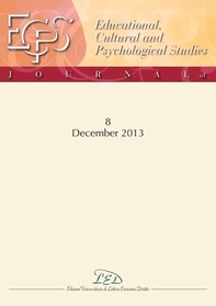 Journal of Educational, Cultural and Psychological Studies (ECPS Journal) No 8 (2013) - Librerie.coop