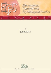 Journal of Educational, Cultural and Psychological Studies (ECPS Journal) No 7 (2013) - Librerie.coop