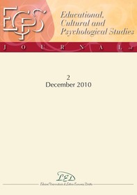 Journal of Educational, Cultural and Psychological Studies (ECPS Journal) No 2 (2010) - Librerie.coop