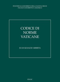 Codice di norme vaticane - Librerie.coop