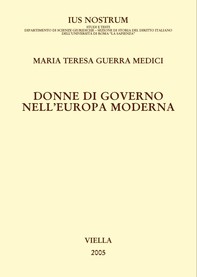 Donne di governo nell’Europa moderna - Librerie.coop