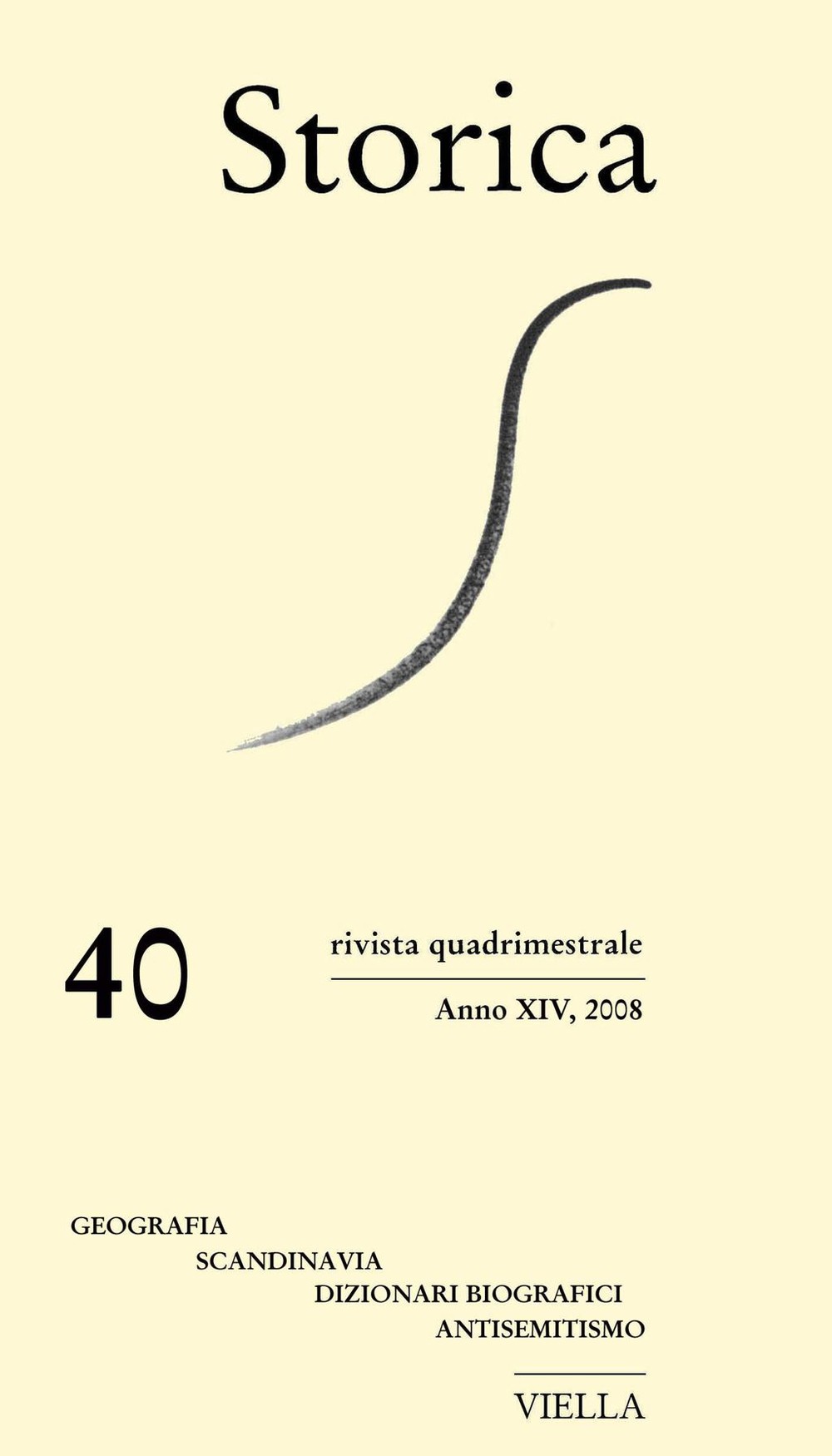 Storica (2008) Vol. 40 - Librerie.coop