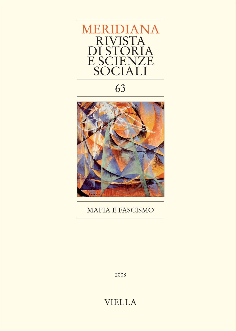 Meridiana 63: Mafia e fascismo - Librerie.coop