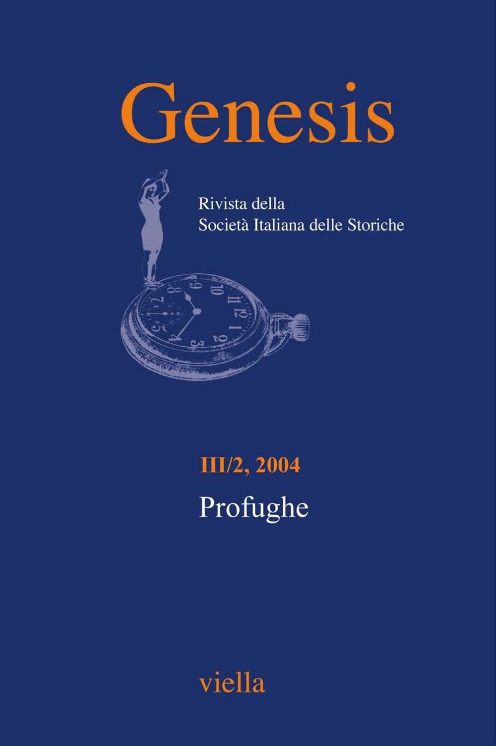 Genesis. Rivista della Società italiana delle storiche (2004) Vol. 3/2 - Librerie.coop