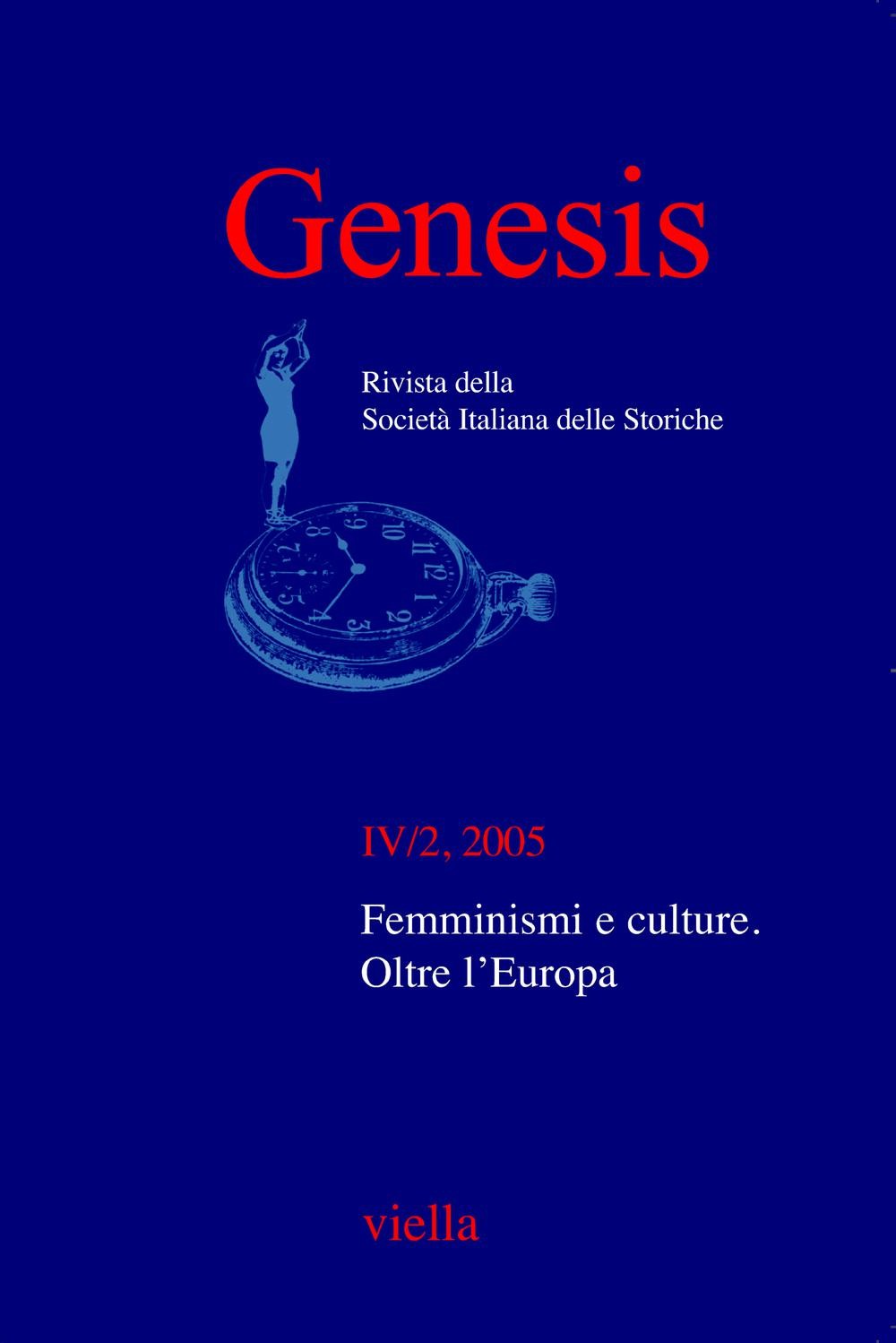 Genesis. Rivista della Società italiana delle storiche (2005) Vol. 4/2 - Librerie.coop