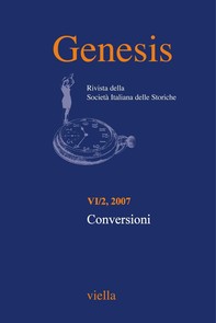 Genesis. Rivista della Società italiana delle storiche (2007) Vol. 6/2 - Librerie.coop