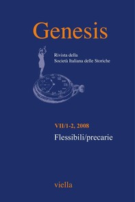 Genesis. Rivista della Società italiana delle storiche (2008) Vol. 7/1-2 - Librerie.coop