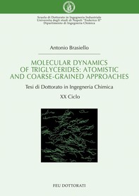 Molecular Dynamics of Triglycerides: Atomistic and Coarse-Grained Approaches - Librerie.coop