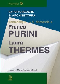 TRENTACINQUE + 9 DOMANDE A FRANCO PURINI E LAURA THERMES - Librerie.coop
