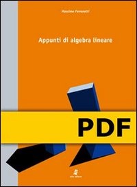 Appunti di algebra lineare - Librerie.coop