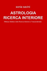 ASTROLOGIA RICERCA INTERIORE - Librerie.coop