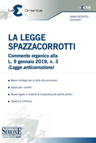 La Legge Spazzacorrotti - Librerie.coop