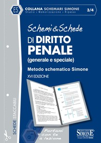Schemi & Schede di Diritto Penale (generale e speciale) - Librerie.coop