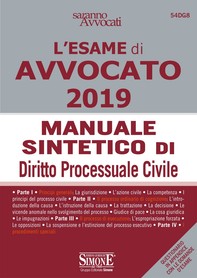 L'Esame orale di Avvocato 2019 - Manuale sintetico di Diritto Processuale Civile - Librerie.coop