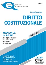I Quaderni del praticante Avvocato - Diritto Costituzionale - Librerie.coop