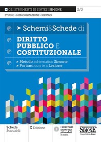 Schemi e Schede di Diritto Pubblico e Costituzionale - Librerie.coop
