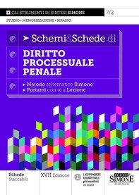 Schemi e Schede di Diritto Processuale Penale - Librerie.coop
